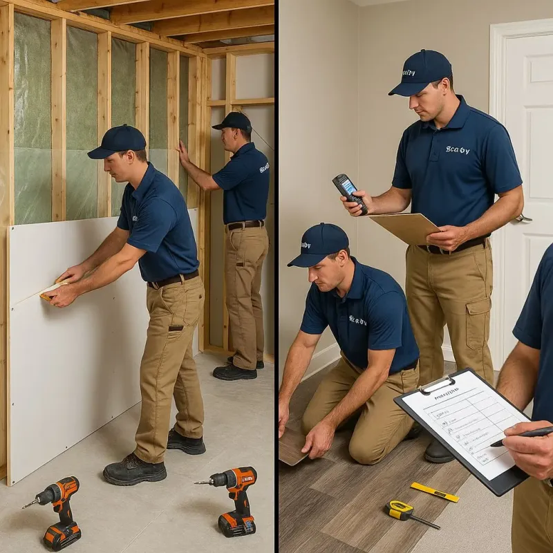 Repairs and Reconstruction process in Barstow Heights, CA